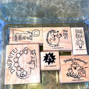 Stampin Up! Teacher Time stamp set